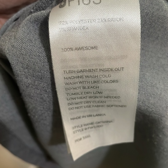 figs Catarina one pocket scrub top grey large - Picture 5 of 5